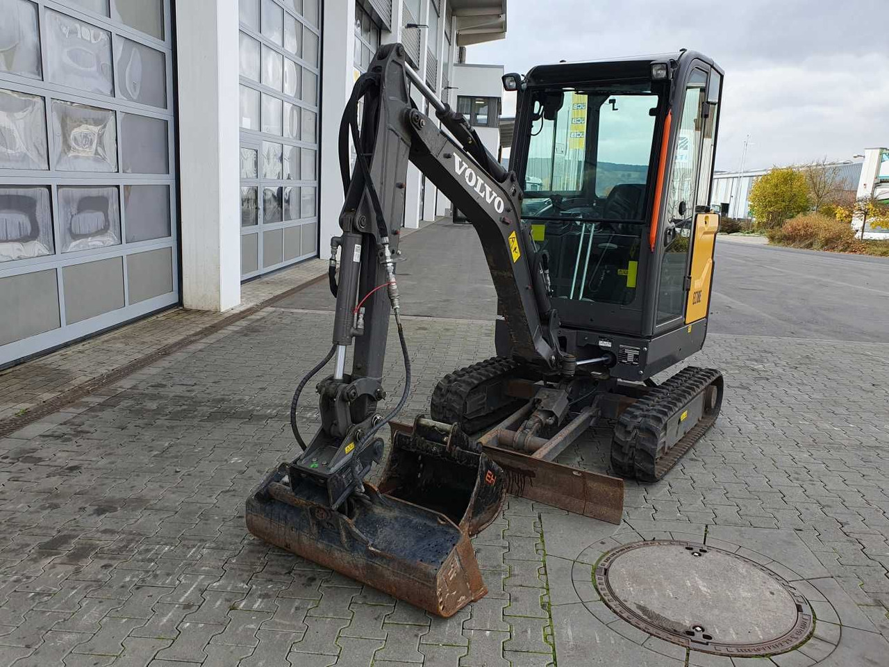 Máy xúc mini Volvo EC18E / nur 415h! / MS01 / 2021 / inkl 2x Löffel: hình 7
