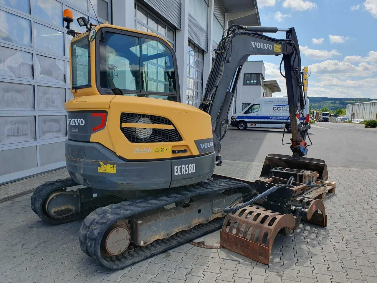 Volvo ECR58D / nur 5.433h / 1x hydr.GL - Máy xúc mini: hình 3 Volvo ECR58D / nur 5.433h / 1x hydr.GL - Máy xúc mini: hình 3