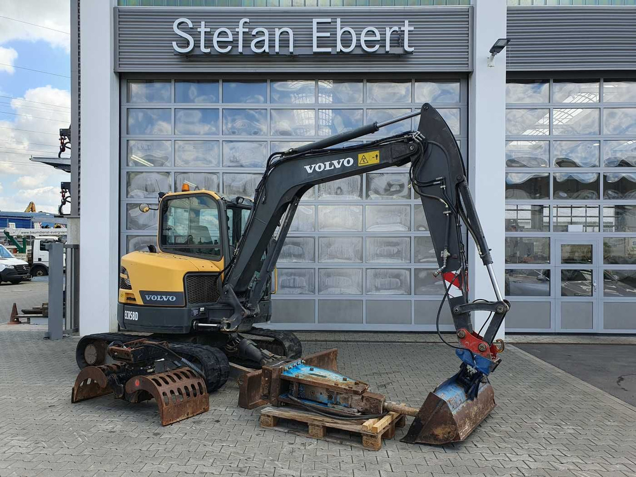Volvo ECR58D / nur 5.433h / 1x hydr.GL - Máy xúc mini: hình 1 Volvo ECR58D / nur 5.433h / 1x hydr.GL - Máy xúc mini: hình 1