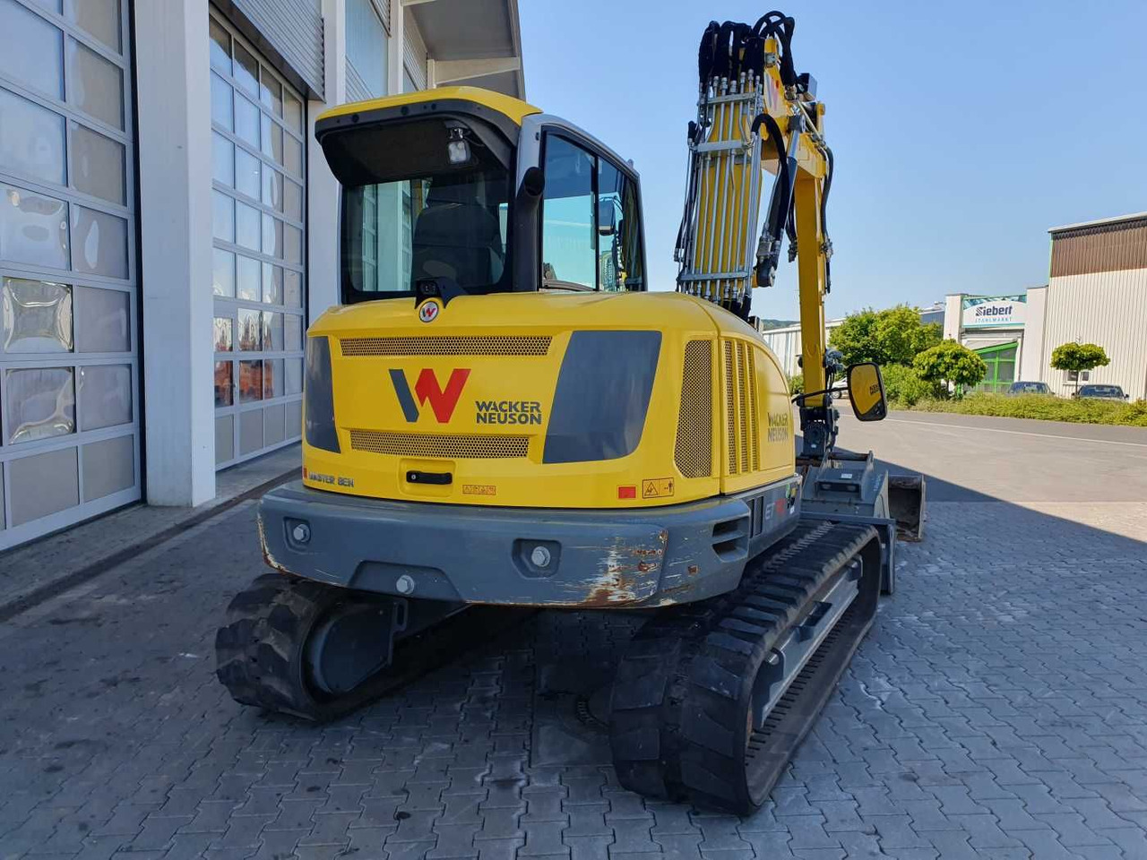 Wacker ET90 / HS08 / nur 1.244h! / Greifer/ Löffelpaket - Máy xúc mini: hình 4 Wacker ET90 / HS08 / nur 1.244h! / Greifer/ Löffelpaket - Máy xúc mini: hình 4