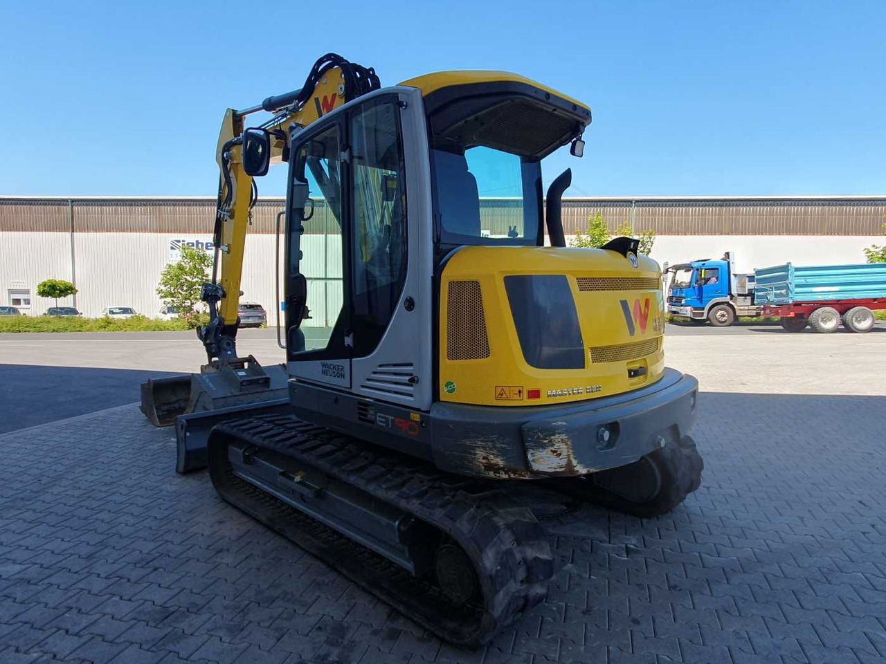Wacker ET90 / HS08 / nur 1.244h! / Greifer/ Löffelpaket - Máy xúc mini: hình 5 Wacker ET90 / HS08 / nur 1.244h! / Greifer/ Löffelpaket - Máy xúc mini: hình 5