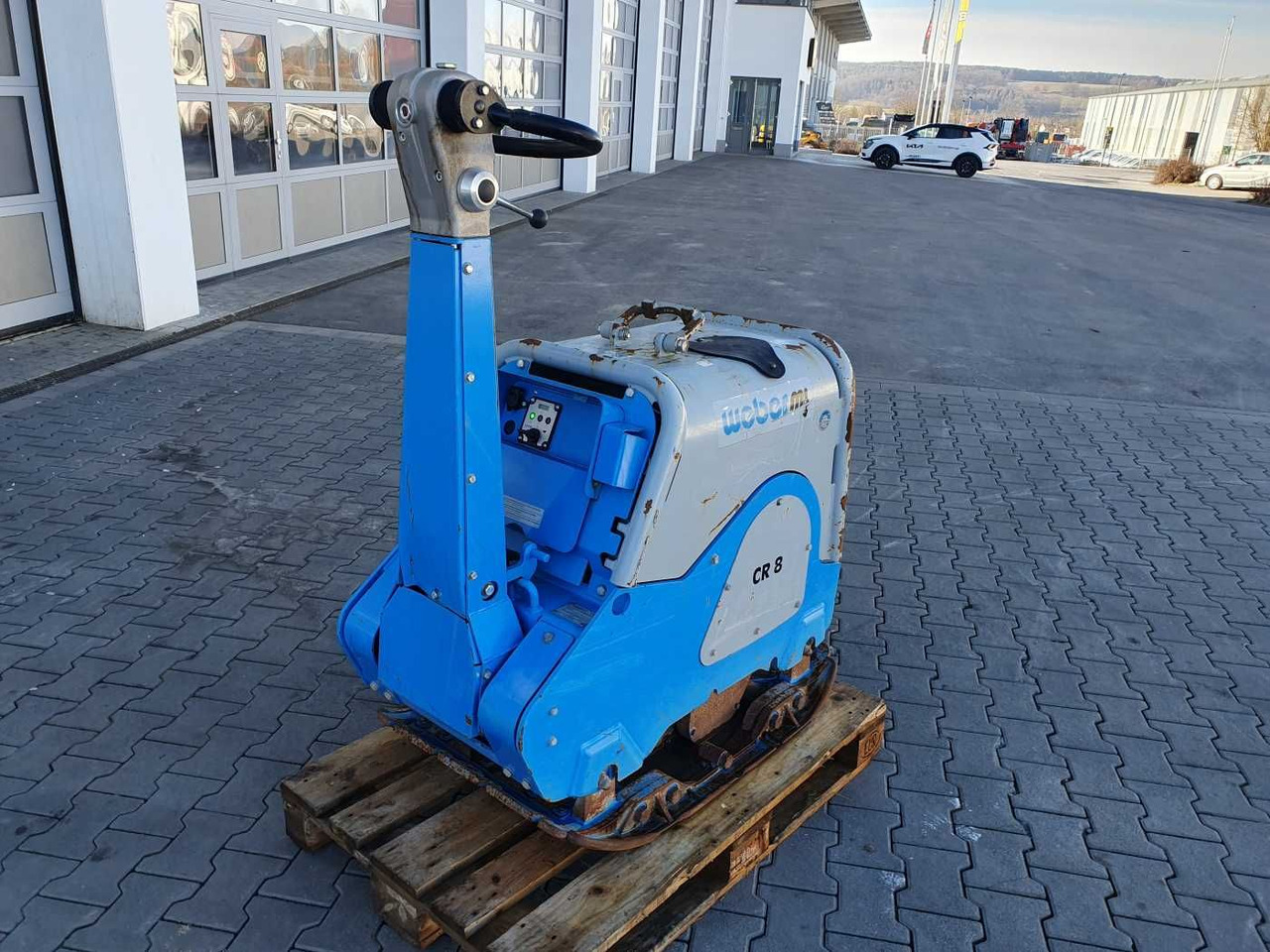 Weber CR 8 Hatz-Diesel 601kg Rüttelplatte 117 h - Đĩa rung: hình 3 Weber CR 8 Hatz-Diesel 601kg Rüttelplatte 117 h - Đĩa rung: hình 3