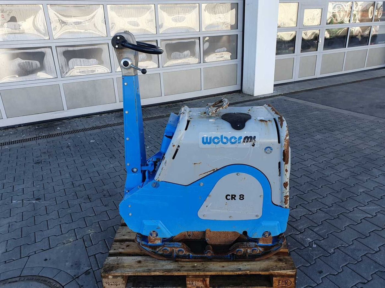 Weber CR 8 Hatz-Diesel 601kg Rüttelplatte 117 h - Đĩa rung: hình 2 Weber CR 8 Hatz-Diesel 601kg Rüttelplatte 117 h - Đĩa rung: hình 2