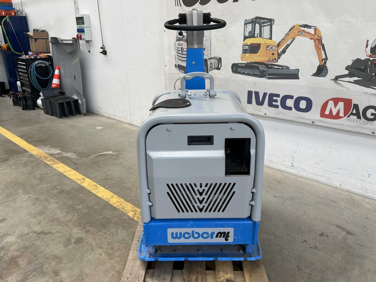 Đĩa rung Weber CR 9 Hatz-Diesel / 736kg / E-Start / DEMO: hình 9