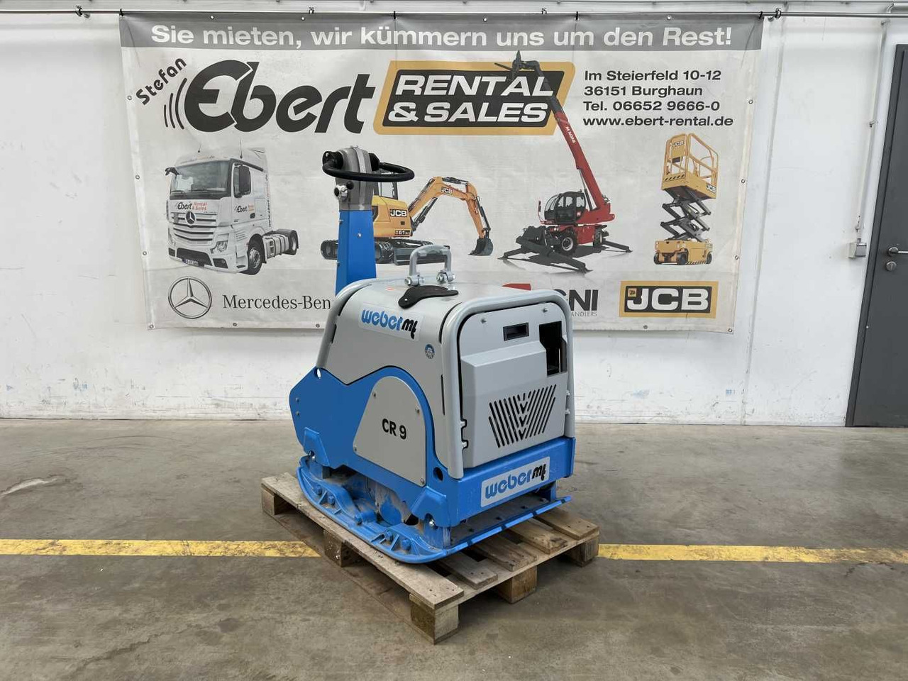 Weber CR 9 Hatz-Diesel / 736kg / E-Start / DEMO - Đĩa rung: hình 1 Weber CR 9 Hatz-Diesel / 736kg / E-Start / DEMO - Đĩa rung: hình 1