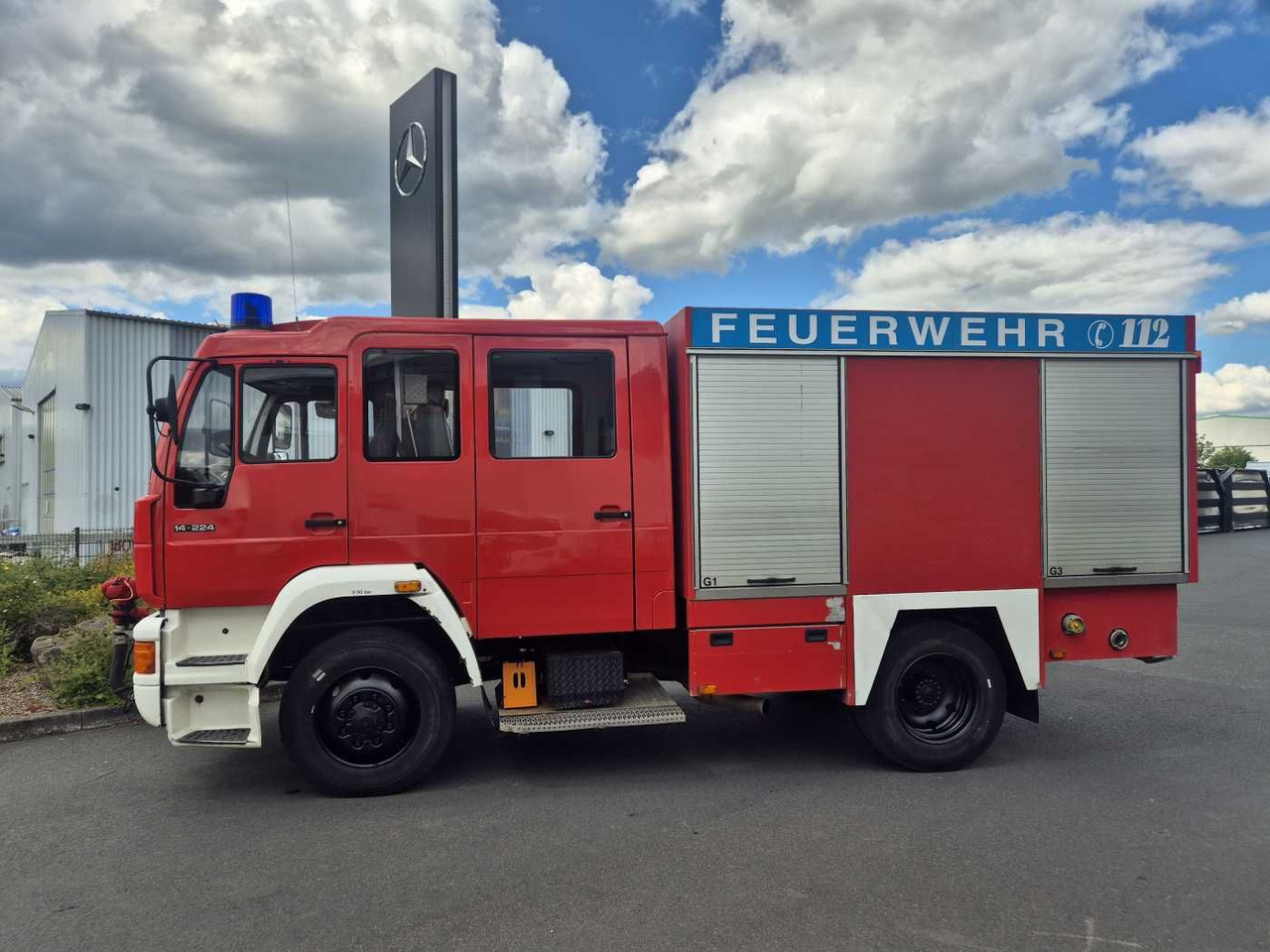 MAN 14.224 4x4 TLF 16/29 Tanklöschfahrzeug Feuerwehr - Xe tải: hình 5 MAN 14.224 4x4 TLF 16/29 Tanklöschfahrzeug Feuerwehr - Xe tải: hình 5
