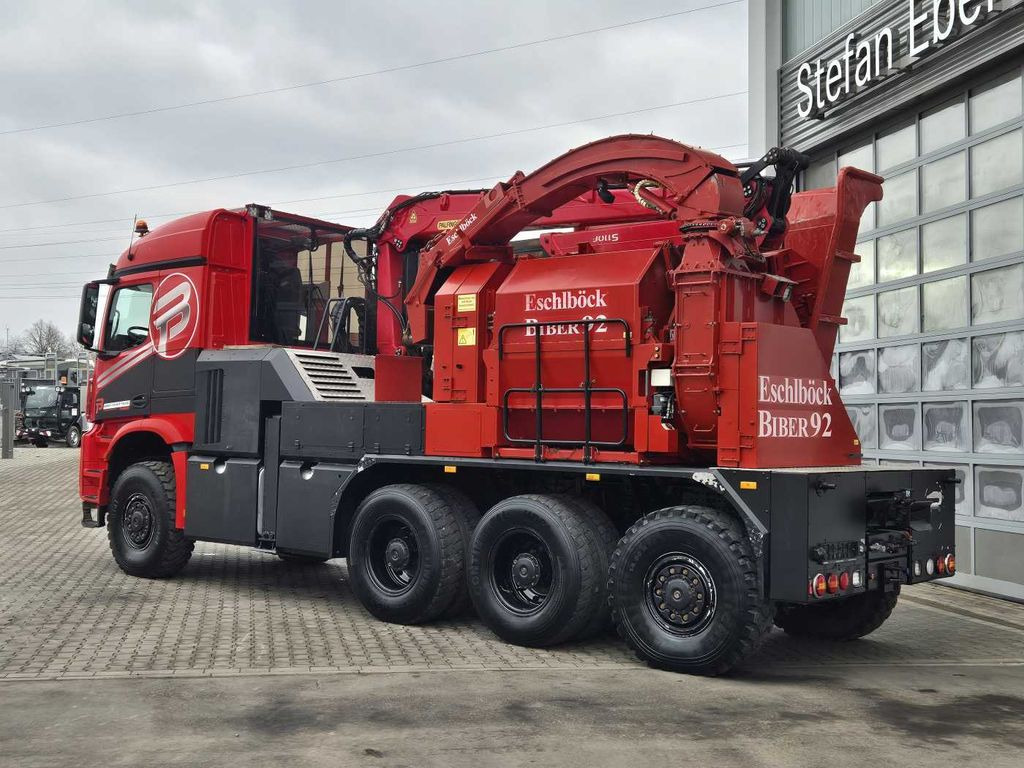 Mercedes-Benz TUROX 8x8 Eschlböck Biber 92 Holzhacker / 1.512h - Xe tải: hình 3 Mercedes-Benz TUROX 8x8 Eschlböck Biber 92 Holzhacker / 1.512h - Xe tải: hình 3