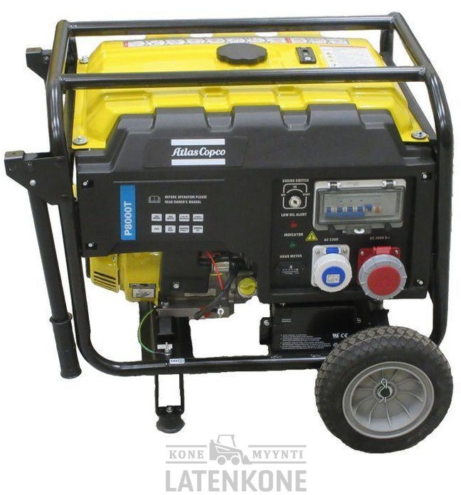 Atlas Copco P8000T AVR Generaattori - Bộ phát điện: hình 2 Atlas Copco P8000T AVR Generaattori - Bộ phát điện: hình 2