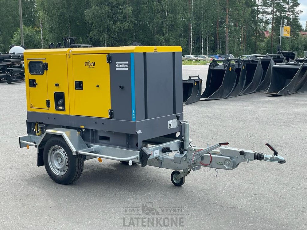 Atlas Copco QAS 30 50 Hz Generaattori StageV vetovarustuksella - Bộ phát điện: hình 3 Atlas Copco QAS 30 50 Hz Generaattori StageV vetovarustuksella - Bộ phát điện: hình 3