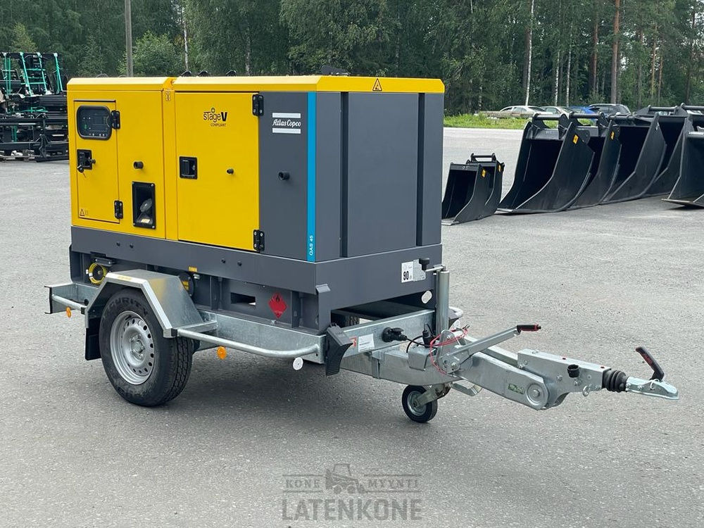 Atlas Copco QAS 45 50 Hz Generaattori StageV vetovarustuksella - Bộ phát điện: hình 3 Atlas Copco QAS 45 50 Hz Generaattori StageV vetovarustuksella - Bộ phát điện: hình 3
