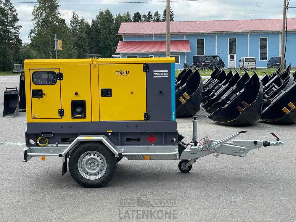 Atlas Copco QAS 45 50 Hz Generaattori StageV vetovarustuksella - Bộ phát điện: hình 2 Atlas Copco QAS 45 50 Hz Generaattori StageV vetovarustuksella - Bộ phát điện: hình 2