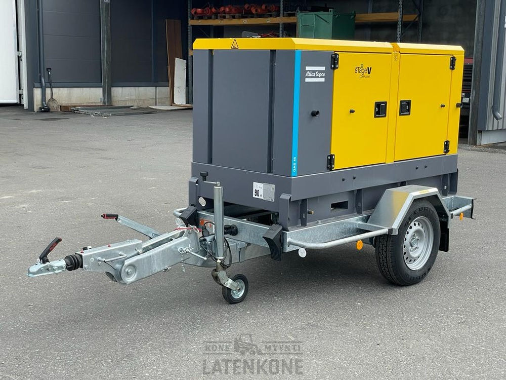 Atlas Copco QAS 45 50 Hz Generaattori StageV vetovarustuksella - Bộ phát điện: hình 5 Atlas Copco QAS 45 50 Hz Generaattori StageV vetovarustuksella - Bộ phát điện: hình 5