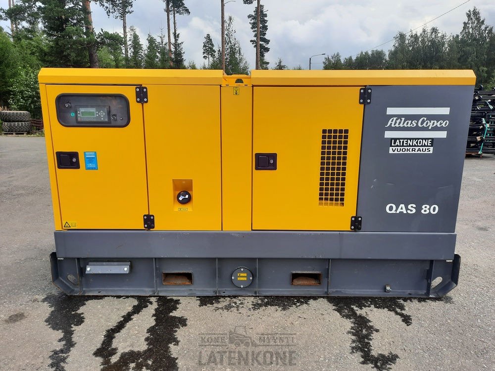 Atlas Copco QAS 80 50 Hz Generaattori ID 4803 - Bộ phát điện: hình 1 Atlas Copco QAS 80 50 Hz Generaattori ID 4803 - Bộ phát điện: hình 1
