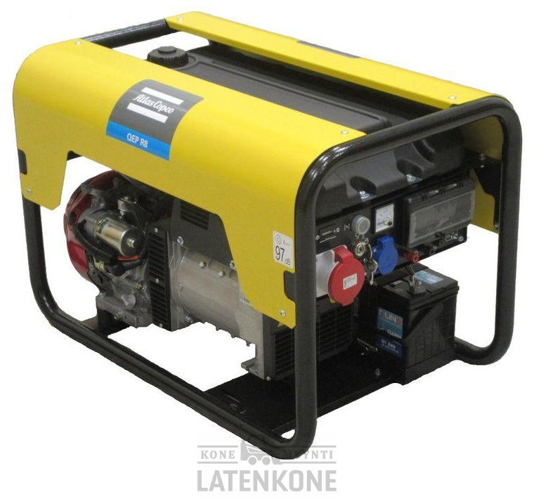 Atlas Copco QEP R8 Bensa Generaattori. - Bộ phát điện: hình 1 Atlas Copco QEP R8 Bensa Generaattori. - Bộ phát điện: hình 1