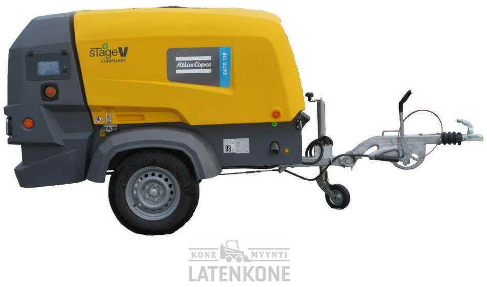 Atlas Copco XATS 138 StV Vaunukompressori UUSI - Máy nén khí: hình 5 Atlas Copco XATS 138 StV Vaunukompressori UUSI - Máy nén khí: hình 5