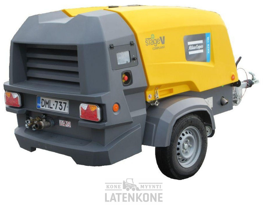 Atlas Copco XATS 138 StV Vaunukompressori UUSI - Máy nén khí: hình 4 Atlas Copco XATS 138 StV Vaunukompressori UUSI - Máy nén khí: hình 4
