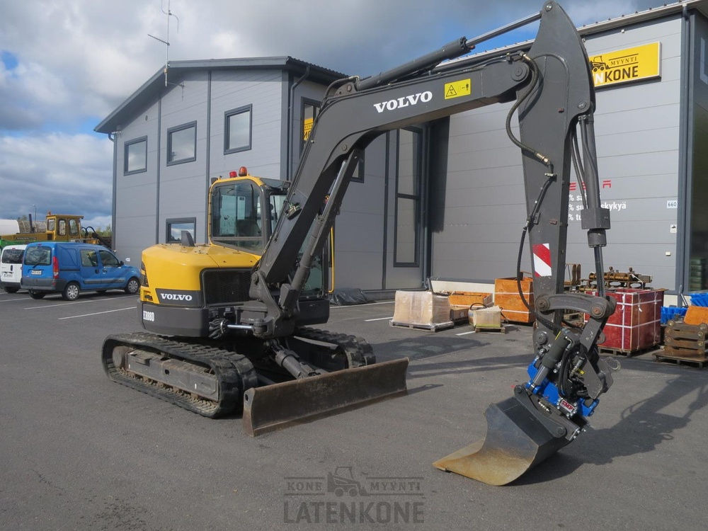 Volvo ECR88D SMP Rototiltti - Máy xúc bánh xích: hình 2 Volvo ECR88D SMP Rototiltti - Máy xúc bánh xích: hình 2