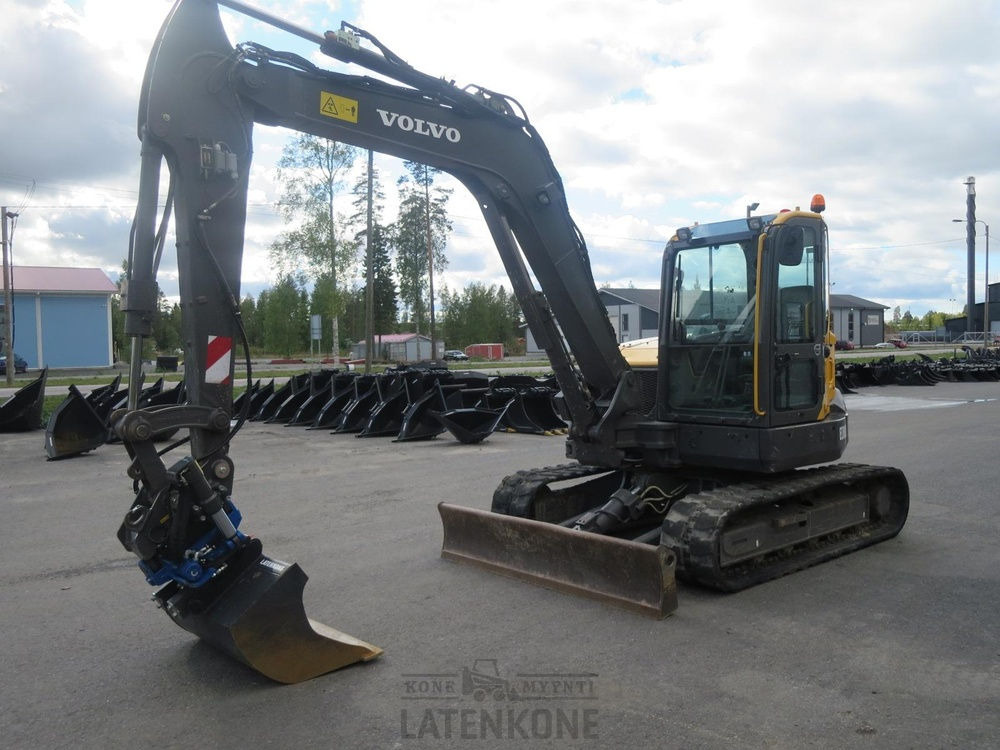 Volvo ECR88D SMP Rototiltti - Máy xúc bánh xích: hình 4 Volvo ECR88D SMP Rototiltti - Máy xúc bánh xích: hình 4