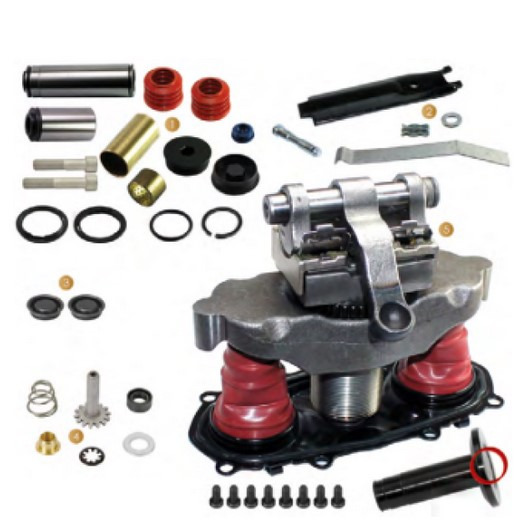 BPW Complete Caliper Mechanism Repair KIT - Bộ kẹp phanh cho Rơ moóc: hình 1 BPW Complete Caliper Mechanism Repair KIT - Bộ kẹp phanh cho Rơ moóc: hình 1