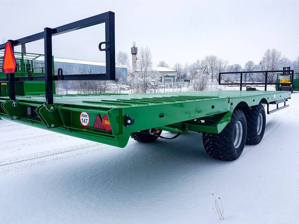 Dinapolis hydraulic bale trailer 14t, RPT-8000 - Toa kéo nền bục trang trại: hình 4 Dinapolis hydraulic bale trailer 14t, RPT-8000 - Toa kéo nền bục trang trại: hình 4