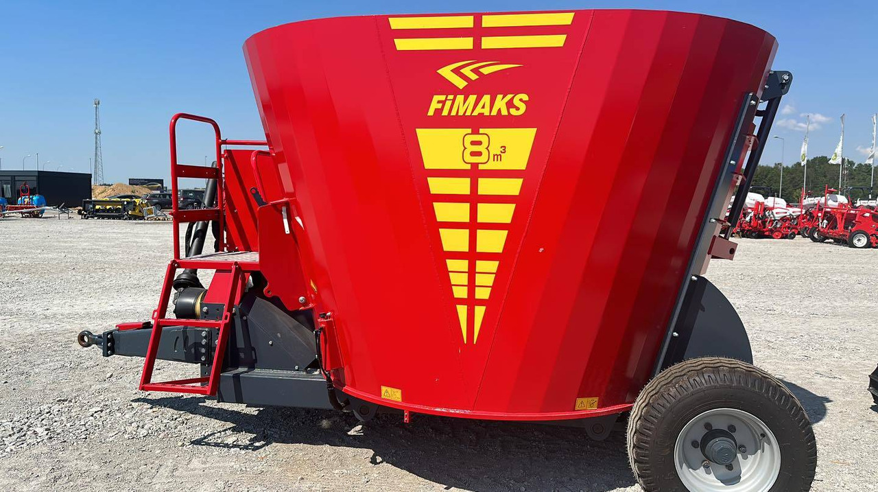 Fimaks vertical feeder mixer FMV8L, 8 m3 - Xe trộn thức ăn gia súc: hình 1 Fimaks vertical feeder mixer FMV8L, 8 m3 - Xe trộn thức ăn gia súc: hình 1