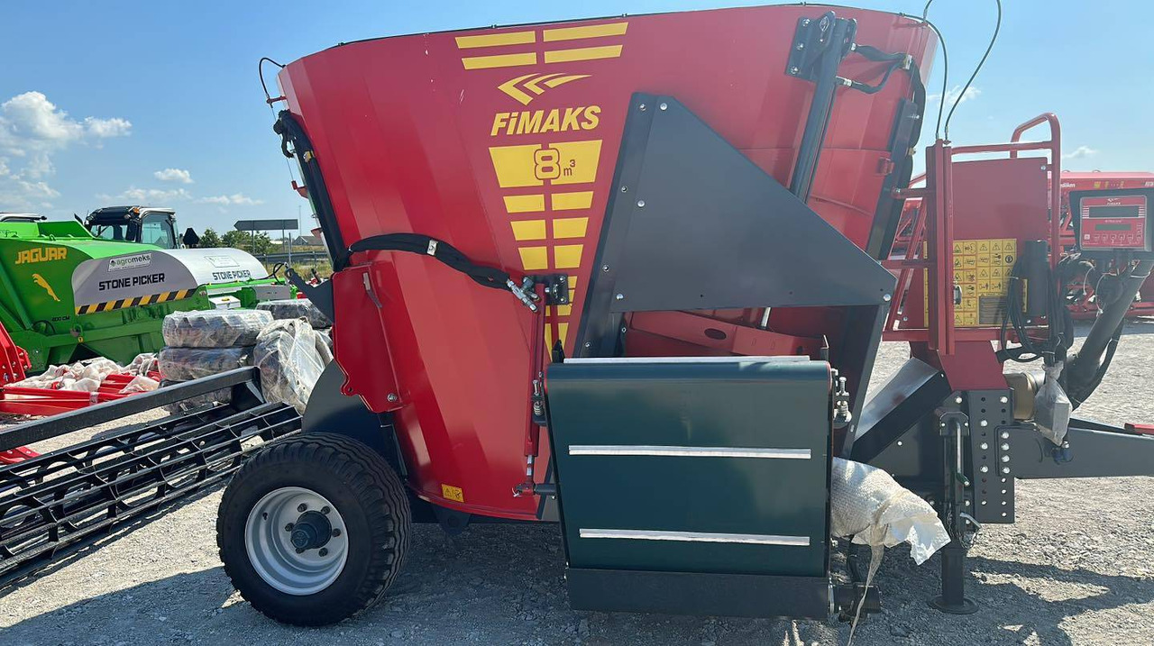 Fimaks vertical feeder mixer FMV8L, 8 m3 - Xe trộn thức ăn gia súc: hình 2 Fimaks vertical feeder mixer FMV8L, 8 m3 - Xe trộn thức ăn gia súc: hình 2