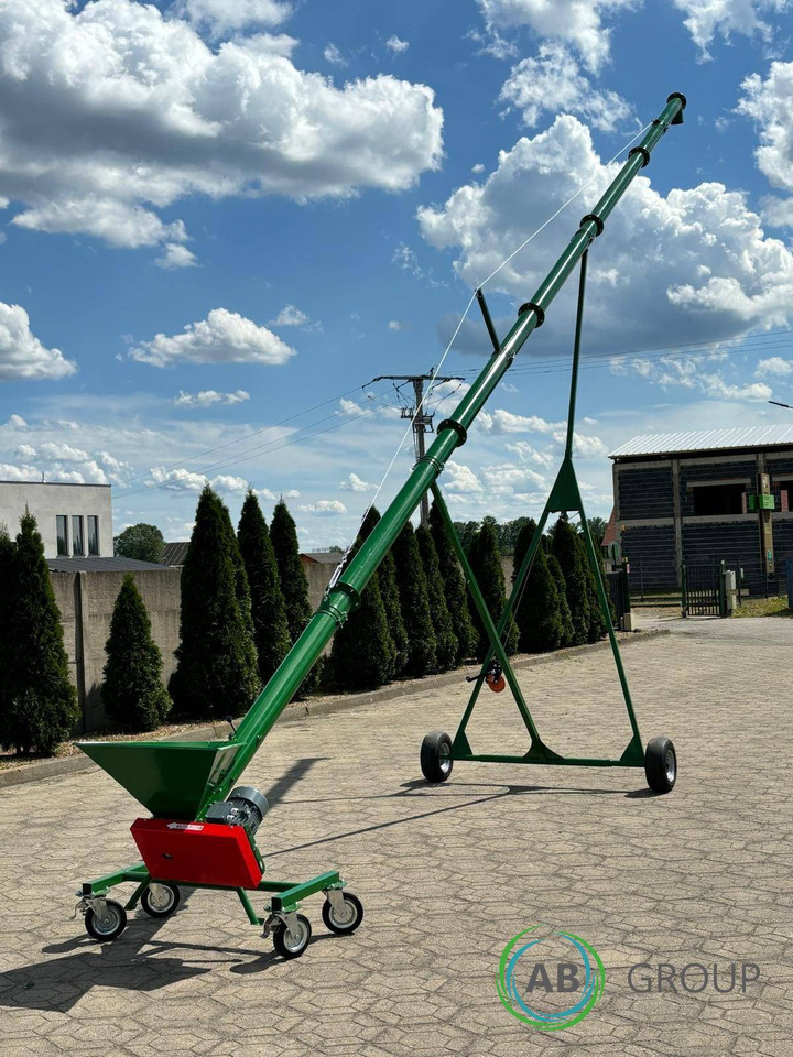 M-rol screw conveyor T401/1 with basket, Ø 110, 8 m - Trang thiết bị hậu thu hóa cạch: hình 2 M-rol screw conveyor T401/1 with basket, Ø 110, 8 m - Trang thiết bị hậu thu hóa cạch: hình 2