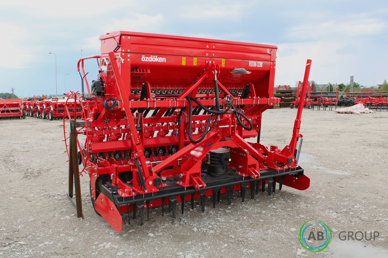 Mounted seed drill combination with power harrow Ozdoken Pertum CS-300 – double disc, rubber roller - Máy gieo hạt liên hợp: hình 1 Mounted seed drill combination with power harrow Ozdoken Pertum CS-300 – double disc, rubber roller - Máy gieo hạt liên hợp: hình 1