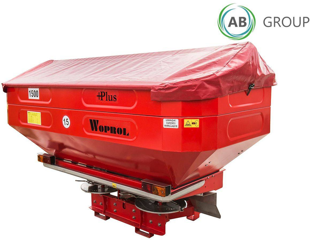 Woprol Fertilizer Spreader JUNIOR II MAX (1000kg, 1500kg, 2000kg) - Máy rải phân bón: hình 1 Woprol Fertilizer Spreader JUNIOR II MAX (1000kg, 1500kg, 2000kg) - Máy rải phân bón: hình 1