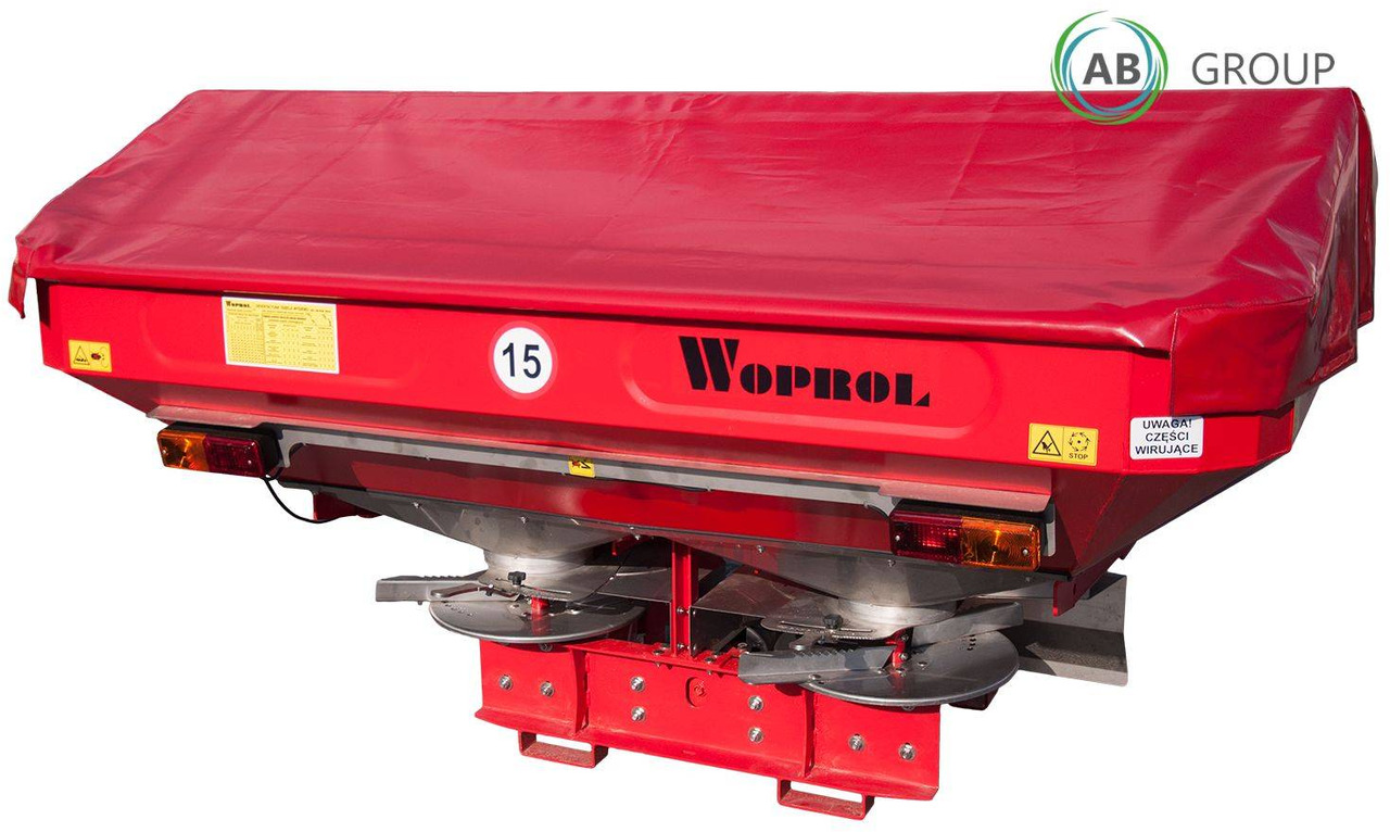 Woprol Fertilizer Spreader JUNIOR II PLUS (800kg, 1200kg, 1600kg) - Máy rải phân bón: hình 1 Woprol Fertilizer Spreader JUNIOR II PLUS (800kg, 1200kg, 1600kg) - Máy rải phân bón: hình 1