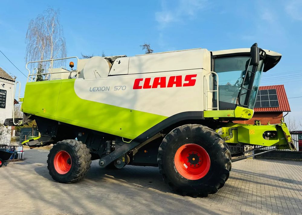 Claas Lexion 570 - Máy gặt đập: hình 1 Claas Lexion 570 - Máy gặt đập: hình 1