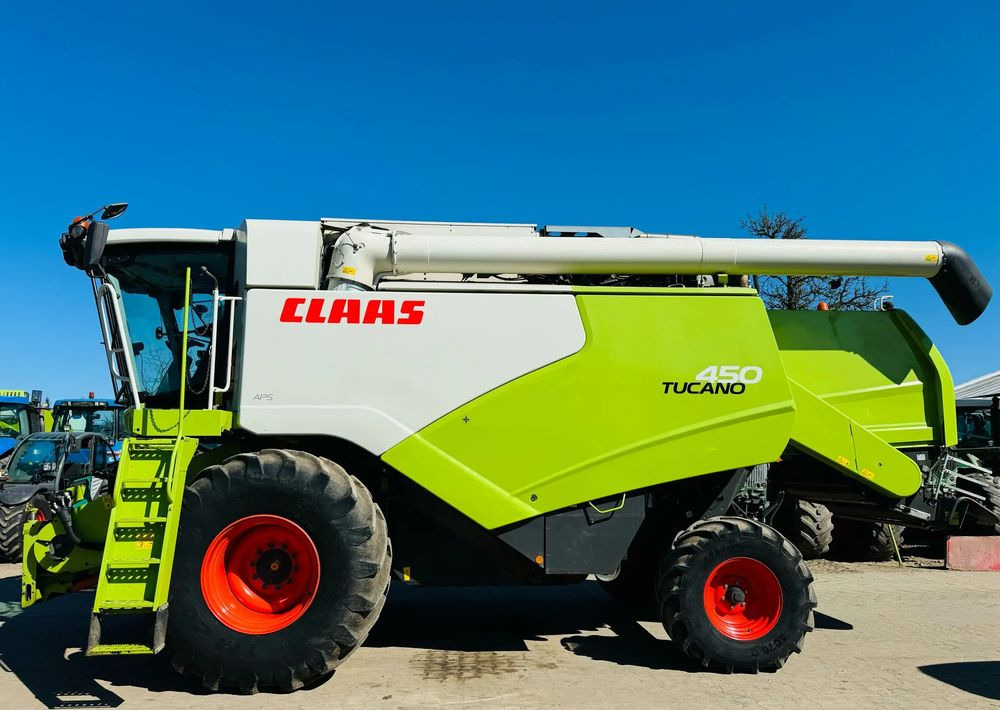 Claas Tucano 450 - Máy gặt đập: hình 1 Claas Tucano 450 - Máy gặt đập: hình 1