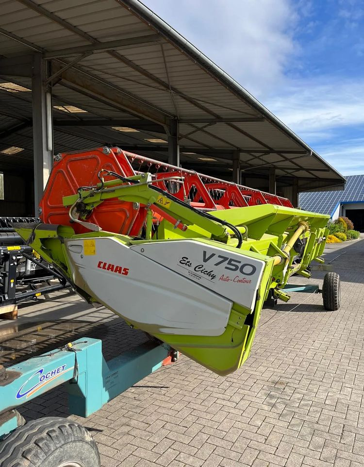 Claas Claas Vario 750 - Máy gặt liên hợp: hình 1 Claas Claas Vario 750 - Máy gặt liên hợp: hình 1