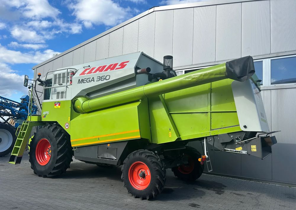 Claas Mega 360 - Máy gặt đập: hình 2 Claas Mega 360 - Máy gặt đập: hình 2