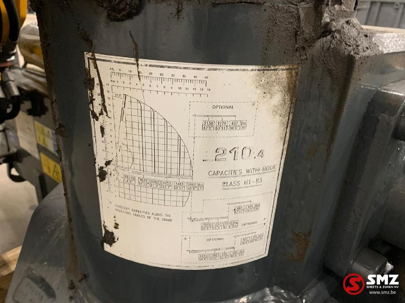 Copma Occ Autolaadkraan Copma 210 - 4 + JIB - Boom cho Thiết bị xử lý vật liệu: hình 5 Copma Occ Autolaadkraan Copma 210 - 4 + JIB - Boom cho Thiết bị xử lý vật liệu: hình 5