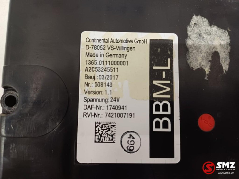 DAF Occ ECU BBM-L regeleenheid DAF - ECU cho Xe tải: hình 4 DAF Occ ECU BBM-L regeleenheid DAF - ECU cho Xe tải: hình 4