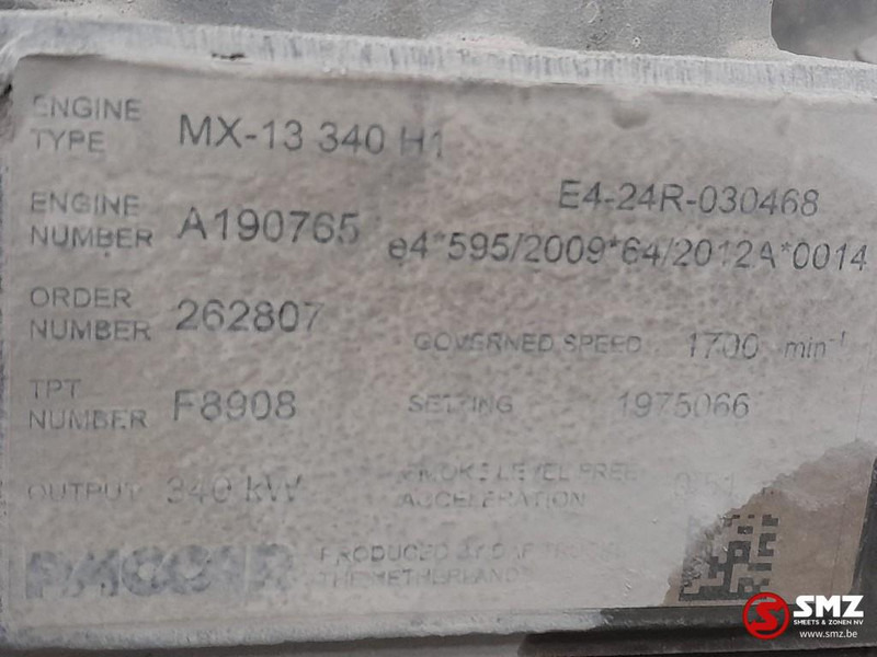 DAF Occ Motor DAF XF106 EURO 6 MX13 340 - Động cơ cho Xe tải: hình 5 DAF Occ Motor DAF XF106 EURO 6 MX13 340 - Động cơ cho Xe tải: hình 5