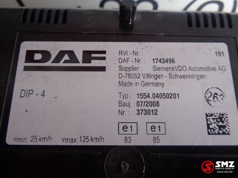 DAF Occ daf instrumentenpaneel DAF CF XF LF - Bảng điều khiển cho Xe tải: hình 3 DAF Occ daf instrumentenpaneel DAF CF XF LF - Bảng điều khiển cho Xe tải: hình 3