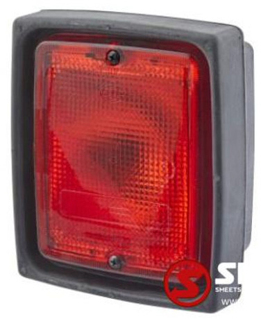 Diversen Mistachterlicht Hella 135x157mm 12V-24V - Đèn sương mù cho Xe tải: hình 1 Diversen Mistachterlicht Hella 135x157mm 12V-24V - Đèn sương mù cho Xe tải: hình 1