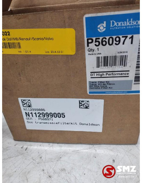 Diversen Occ transmissiefilterkit Donaldson DAf Renault Vol - Hộp số cho Xe tải: hình 2 Diversen Occ transmissiefilterkit Donaldson DAf Renault Vol - Hộp số cho Xe tải: hình 2