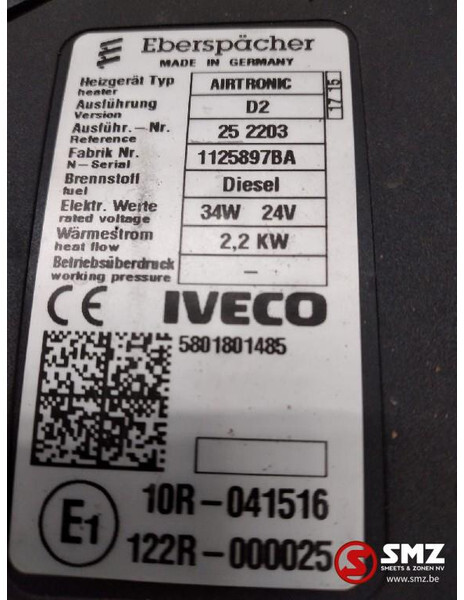 Iveco Occ standverwarming Airtronic D2 - Cấp nhiệt/ Thông gió cho Xe tải: hình 3 Iveco Occ standverwarming Airtronic D2 - Cấp nhiệt/ Thông gió cho Xe tải: hình 3