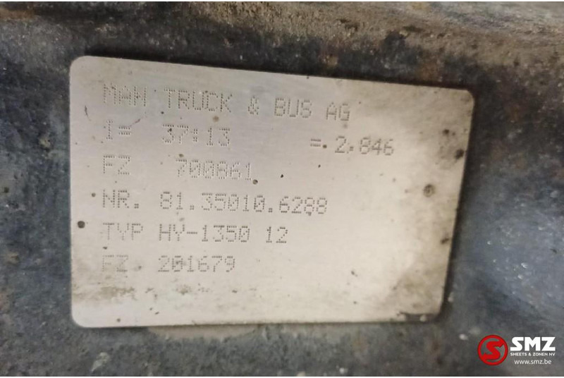 MAN Occ differentiëel HY-1350 12 MAN 2,846 - Bộ vi sai cho Xe tải: hình 5 MAN Occ differentiëel HY-1350 12 MAN 2,846 - Bộ vi sai cho Xe tải: hình 5