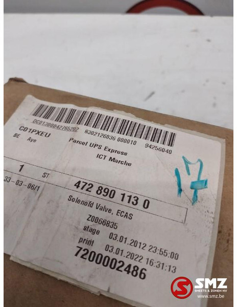 Mercedes-Benz Occ ECAS magneetventiel Mercedes Actros MP4 A00132 - ECU cho Xe tải: hình 4 Mercedes-Benz Occ ECAS magneetventiel Mercedes Actros MP4 A00132 - ECU cho Xe tải: hình 4