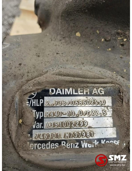 Mercedes-Benz Occ differentiëel R440-13,0/C22,5 i:2,733 Mercedes - Bộ vi sai cho Xe tải: hình 5 Mercedes-Benz Occ differentiëel R440-13,0/C22,5 i:2,733 Mercedes - Bộ vi sai cho Xe tải: hình 5