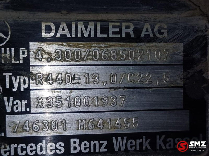 Mercedes-Benz Occ differentiëel R440-13,0 / C22,5 i=4,3 Mercedes - Bộ vi sai cho Xe tải: hình 5 Mercedes-Benz Occ differentiëel R440-13,0 / C22,5 i=4,3 Mercedes - Bộ vi sai cho Xe tải: hình 5