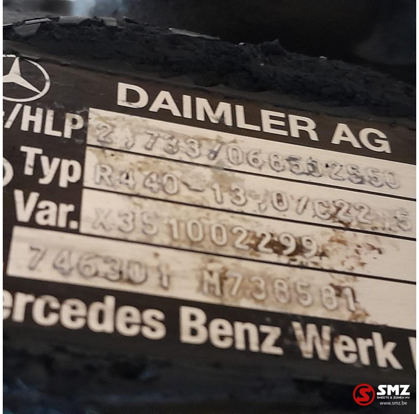 Mercedes-Benz Occ differentiëel i = 2,733 R440-13,0/C22,5 Merced - Bộ vi sai cho Xe tải: hình 5 Mercedes-Benz Occ differentiëel i = 2,733 R440-13,0/C22,5 Merced - Bộ vi sai cho Xe tải: hình 5
