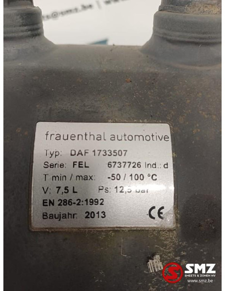 DAF Occ luchtketel 7,5L 12,5Bar DAF - Phụ tùng cho Xe tải: hình 4 DAF Occ luchtketel 7,5L 12,5Bar DAF - Phụ tùng cho Xe tải: hình 4