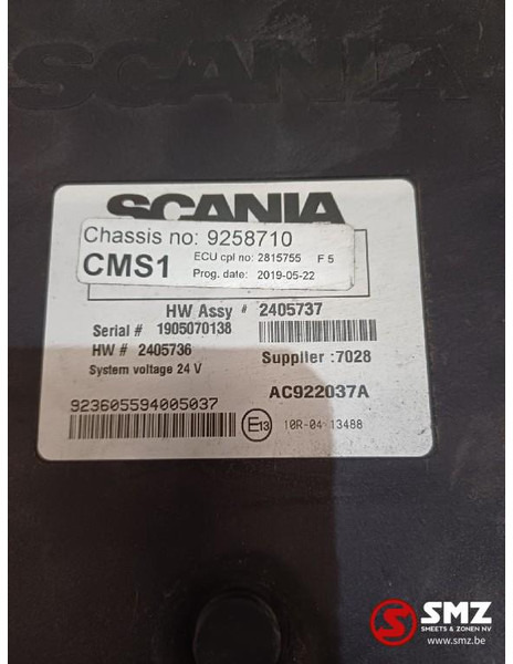 Scania Occ ECU CMS1 regeleenheid Scania - ECU cho Xe tải: hình 3 Scania Occ ECU CMS1 regeleenheid Scania - ECU cho Xe tải: hình 3