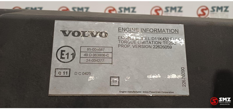 Volvo Occ motor D11K450 EUVI Volvo - Động cơ cho Xe tải: hình 5 Volvo Occ motor D11K450 EUVI Volvo - Động cơ cho Xe tải: hình 5