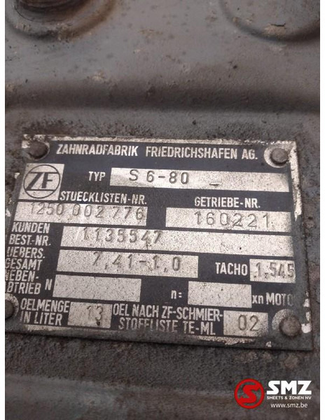 ZF Occ versnellingsbak ZF S 6-80 - Hộp số cho Xe tải: hình 5 ZF Occ versnellingsbak ZF S 6-80 - Hộp số cho Xe tải: hình 5